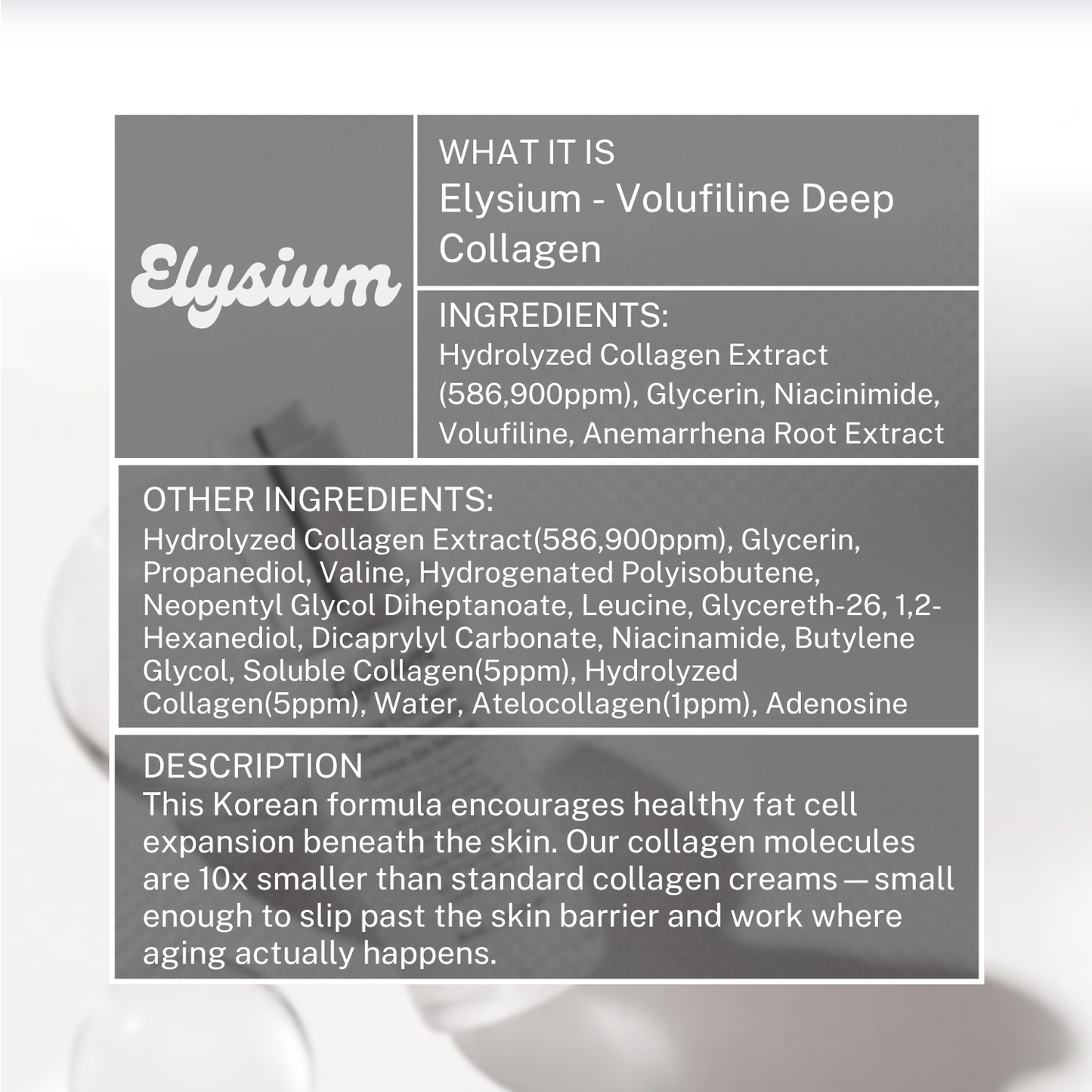 Volufiline Korean Collagen
